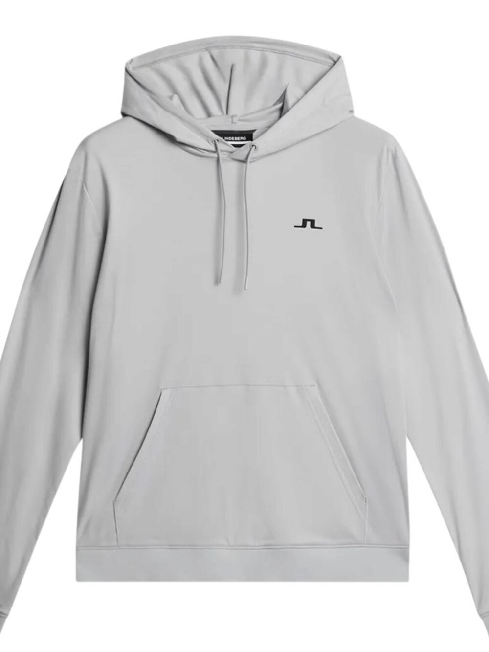 J. Lindeberg Roland Hoodie Gray XXL NWT Lightweight Logo Pullover